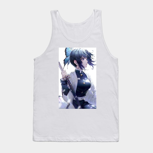 Butterfly Master Shinobu Tank Top by Valoka